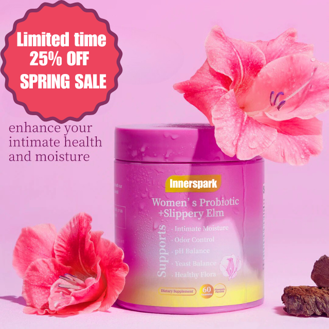 Innerspark Women's Probiotic + Slippery Elm